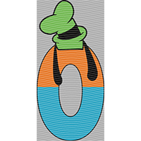 Cartoon letters-CL 186